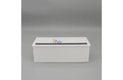 China Rectangular Management Grommet Wire Boxes For Computer Table supplier