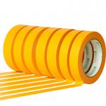 Yellow Washi Paper Tape Performance Masking Tape Painting Jumbo Roll for sale