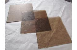 China Customized Patterned Tempered Glass 6mm-12mm Clear Toughened Glass Used For Building supplier