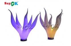 China Customized Nylon 3m Inflatable LED Seaweed For Festival supplier