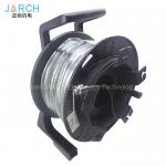 Fiber Optic Retractable Electric Cable Reel Heavy Duty Single Mode With ODC Connector for sale