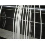Color Coated Round Aluminum 0.35mm Plastic Coated Bendable Wire for sale