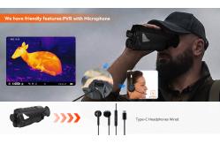 China Thermal imaging binoculars with red dot 850nm night vision device 8x digital zoom supplier
