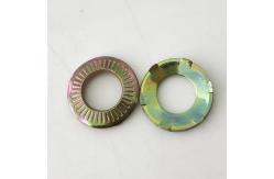 China DIN 6795 Steel Disc Serrated Lock Washers Knurled Flat Grounding Washers supplier