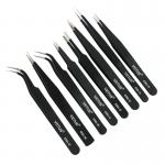 Eyelash Extension Tweezers VETUS Pink Tweezers High ESD Anti - Static Sturdy And Durable Lash Tweezer for sale