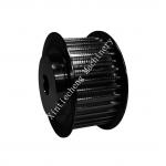 Black Synchronous Aluminum Timing Pulley Anodic Oxidation ISO9001