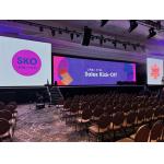 Indoor Display Advertisement LED Screen P2.5 High Refresh Rate HD 160000 Dots Single And Dual Color Without Ghosting for sale
