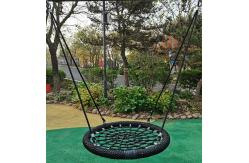 China 120cm Dia 12cm Ring High Grade Playground Kids Nest Swing With TUV Certificate supplier