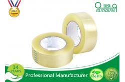 China Clear Yellowish Bopp Packing Tape Strong Water Glue Bopp Adhesive Tape Easy Tear supplier