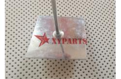 China Air Condition Galvanized Steel Self Stick Insulation Nails With Metal Clips supplier