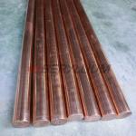 CuZr Zirconium Bronze Alloy Round Bars ASTM B224 For Circuit Breaker Switches for sale