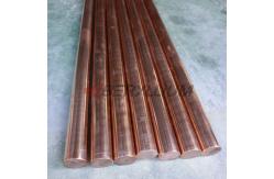 China CuZr Zirconium Bronze Alloy Round Bars ASTM B224 For Circuit Breaker Switches supplier