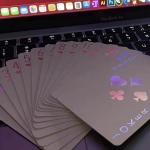 54 Cards Per Deck Custom Invisible Perspective Card Game Printing Glossy / Matte Lamination