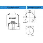 ISO Bus Air Spring Suspension 1 141 525 / 0392022 CONTITECH 887 M K6 / 887MK6 / 887M K6 for sale
