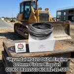 Excavator Engine Parts 109mm D6DA Piston Ring Set For Hyundai HD120 Truck OE K0BR111SC0 K0BR1-11-SC0 for sale