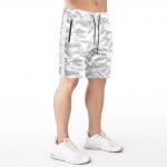 Loose Casual Fitness Short Jogging Pants , Camo Jogger Shorts For Men for sale