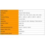 33021 /Q Customized Bearings With High Rotational Speed for Automotive Trailer