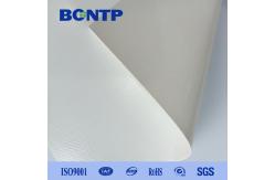 China Waterproof Tent Tarp White PVC Coated Tarpaulin Fabric 750 Gsm 900 Gsm 1250 Gsm supplier