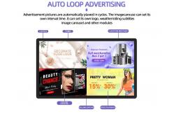 China Qunmao CMS System High Brightness Advertising Equipment Retail Smart Digital Signage supplier