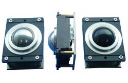 China IP65 static 38mm Mechanical Trackball Module with touch changeable chameleon backlight supplier