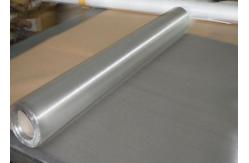 China 304/316/316L Silver Stainless Steel Screen Mesh For Printing Industry supplier