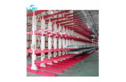 China 6000mm Height Cold Steel Cantilever Racking System 2000kgs / Arm Loading Capacity supplier