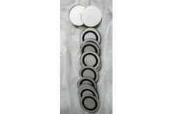 China Ring Shape Piezoelectric Element , Piezoelectric Plate Electrodes On The Surface supplier