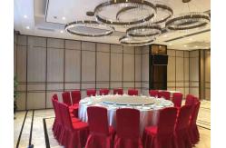 China Fabric Finish Space Saving Movable Acoustic Partition Wall For Conference Room supplier