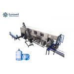 Automatic 5 Gallon / 20 L Barrel Water Filling Production Line / Filling Machine for sale