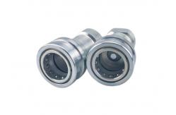 China ISO7241-B Open And Close Quick Coupler Hydraulic Fittings supplier