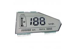 China 7 Segment Motorcycle Speedometer TN LCD Screen Transflective supplier