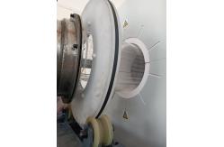 China Industrial Clean Quartz Rotary Tube Furnace 1050C For Ceramic Sintering supplier
