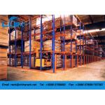 Warehouse Storage Drive In Pallet Racking System , Industrial Flow Through Racking