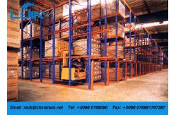 China Warehouse Storage Drive In Pallet Racking System , Industrial Flow Through Racking supplier