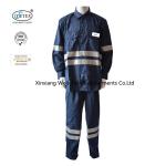 180gsm Navy Blue Permanent Fireproof Inherent Fr Clothing 7XL for sale
