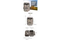 China 30MP 1080P HD Hunting Wildlife Trail Camera No Glow Infrared LEDs supplier