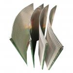 Stainless Steel Wedge Wire Curved Screen Flat Screen Panel For Fishpond Filtration for sale