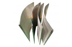 China Stainless Steel Wedge Wire Screen Arc Screen for Starch Filtration supplier