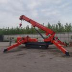 5T 10T Spider Crawler Crane Heavy Duty Spider Lifting Equipment With Basket