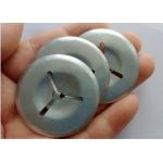 1-1/2 Galvanized Steel Insulation Speed Clips For Weld Studs for sale
