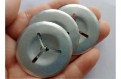 China 1-1/2 Galvanized Steel Insulation Speed Clips For Weld Studs supplier