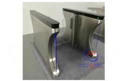 China NFC Cards Speed Gate Turnstile Bidirectional Optical Turnstile Flap Gate supplier