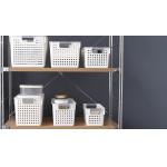 Multifunction Sterilite Deep Ultra Basket 34*16.8 Mesh Plastic Storage Basket