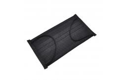 China Comfortable Black Earloop Mask , Black Disposable Mask Without Any Stimulation supplier