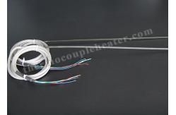 China Industrial Hot Runner Coil Heaters With Thermocouple J , Micro Tubular Heater supplier