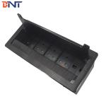 Alloy Panel Brush Cover Desktop Socket Conference Room Table Power Outlets for sale