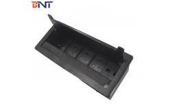 China Alloy Panel Brush Cover Desktop Socket Conference Room Table Power Outlets supplier