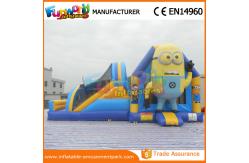 China Durable Inflatable Spongebob Combo bounce house with slide / Inflatable Combo Units supplier