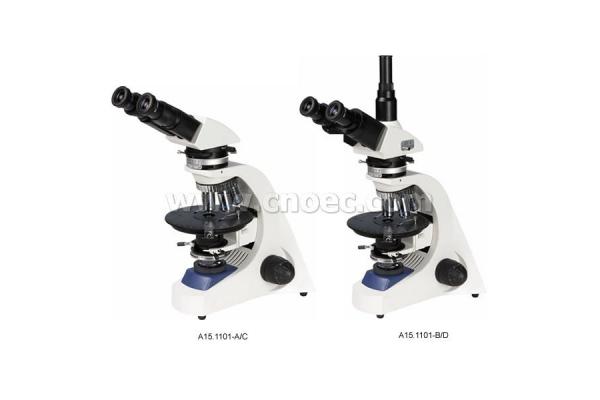 Laboratory Research Trinocular Polarizing Light Microscope With CE