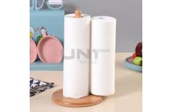 China Multi Purpose Disposable Kitchen Spunlace Nonwoven Fabric Printing Pattern Paper Towel supplier